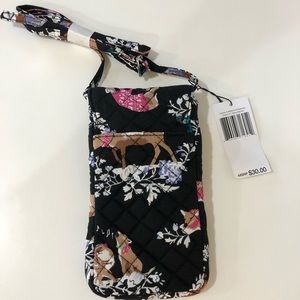 Vera Bradley Cell Phone Crossbody Merry Mischief Carlson Crossbody New/Tags